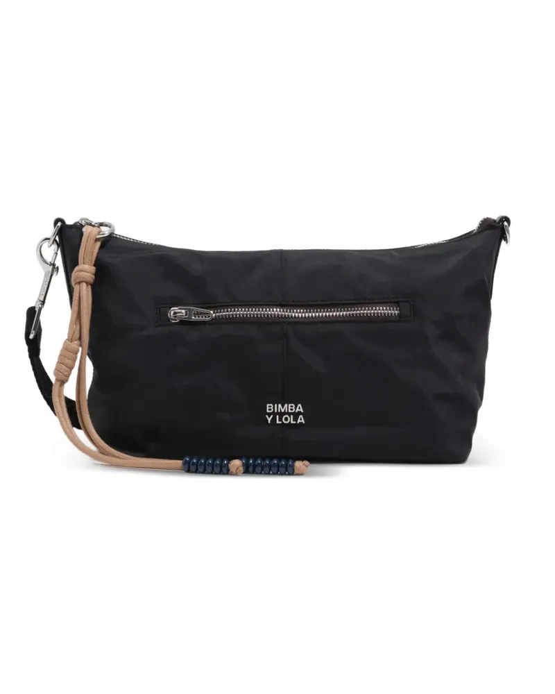 BIMBA Y LOLA Trapecio Schultertasche - Schwarz Schwarz