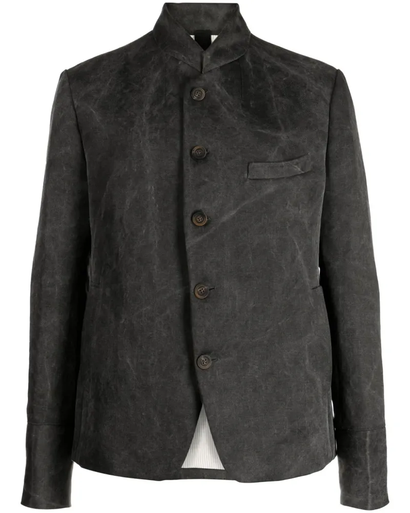 forme d'expression Sakko mit Batikmuster - Grau Grau