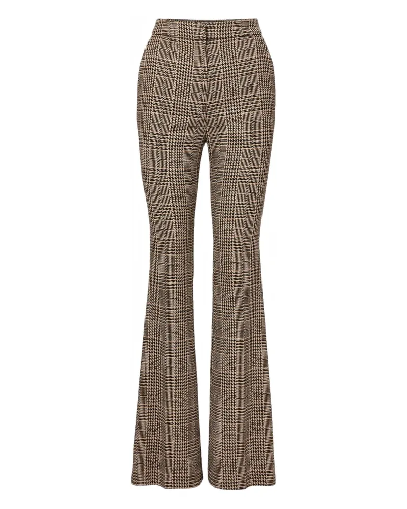 Veronica Beard Karierte Gracie Hose - Nude Nude