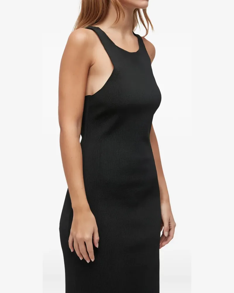 Osklen cotton midi dress - Schwarz Schwarz