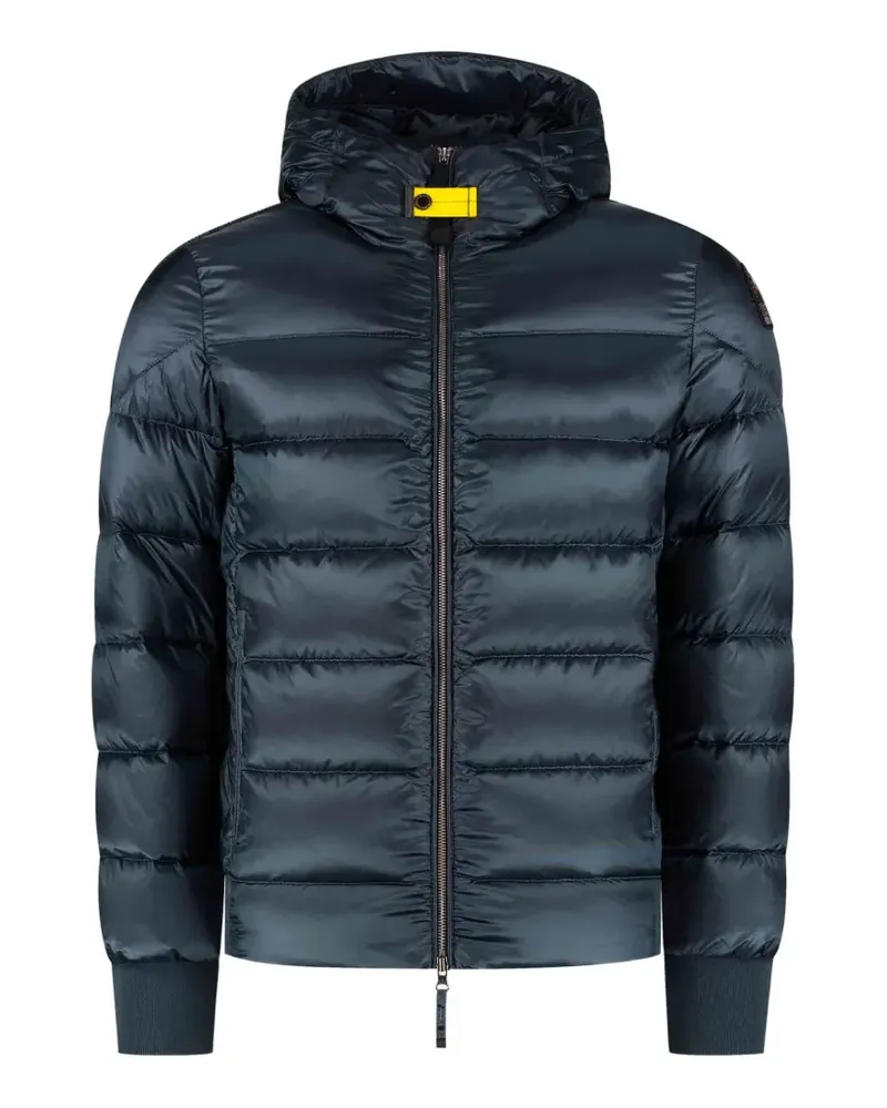 Parajumpers Gesteppte Kapuzenjacke - Blau Blau
