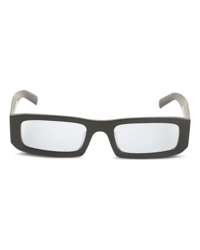 Prada rectangle-frame glasses - Schwarz Schwarz