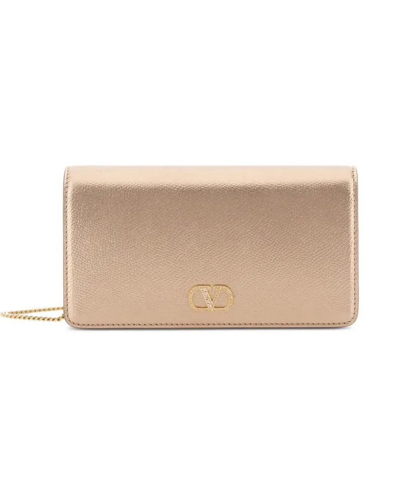 Valentino Garavani Mini VLogo Signature Schultertasche - Gold Gold