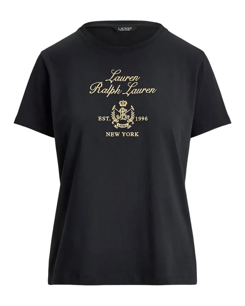 Ralph Lauren T-Shirt mit Logo-Print - Schwarz Schwarz