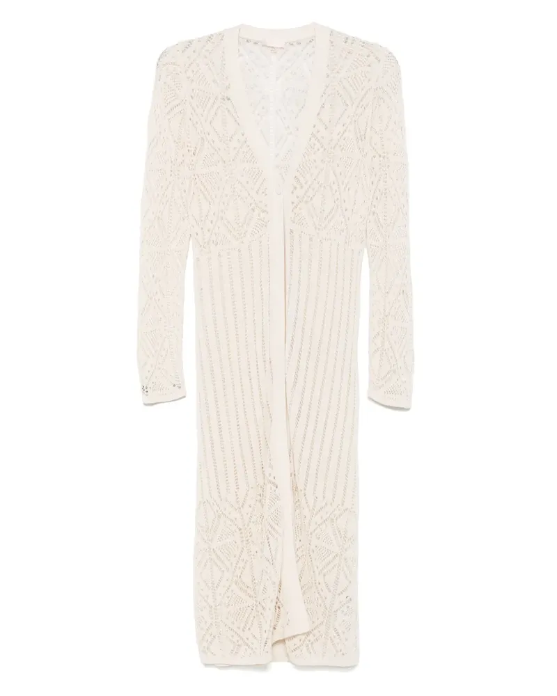 Liu Jo Cardigan in Lochstrick - Nude Nude