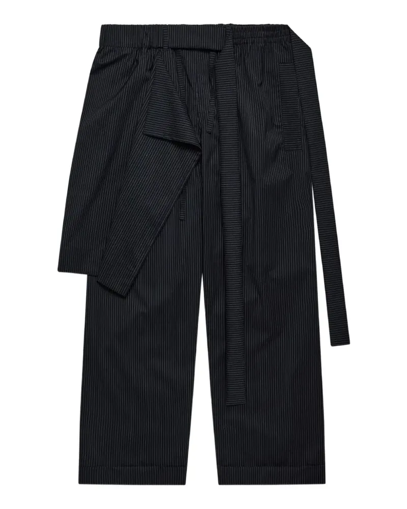 Craig Green Uniform pinstriped trousers - Blau Blau
