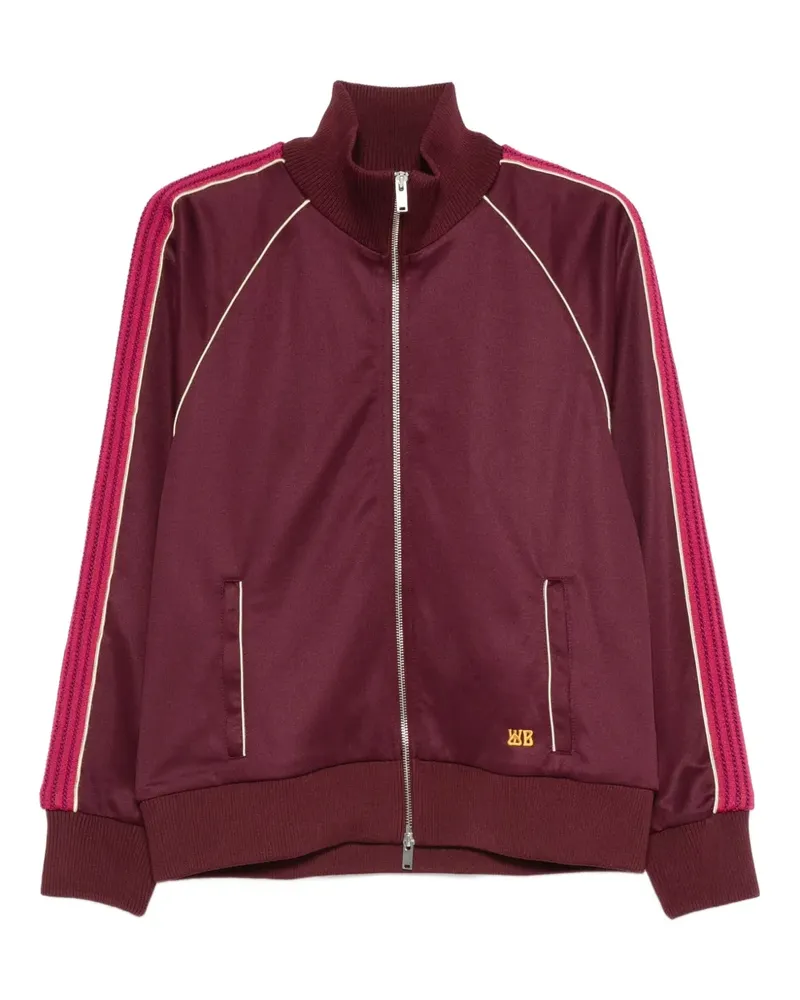 Wales Bonner Sportjacke mit gestreiftem Einsatz - Rot Rot