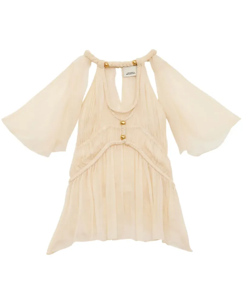 Isabel Marant Rosaline Bluse - Nude Nude