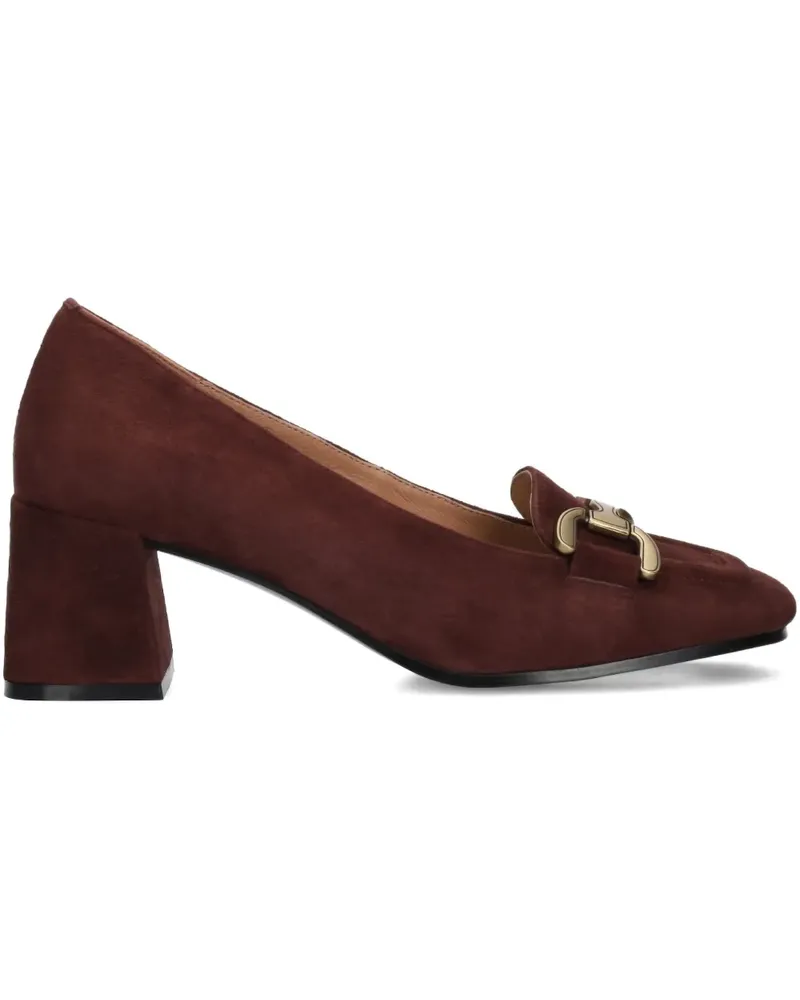 Bibi Lou buckle heeled loafers - Braun Braun