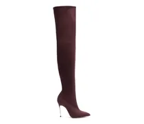 Kniehohe Blade Stiefel - Rot