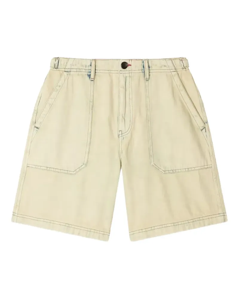 Paul Smith patch-pockets cotton shorts - Nude Nude