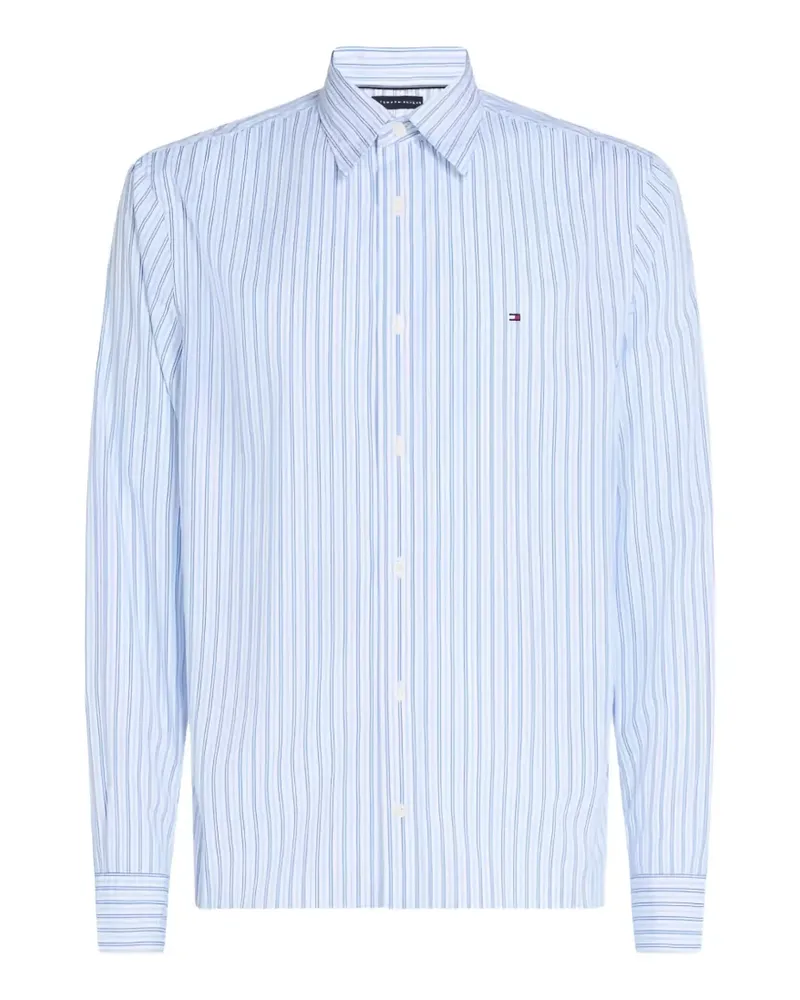 Tommy Hilfiger striped long-sleeve shirt - Blau Blau