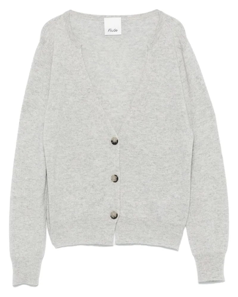 ALLUDE Cardigan aus Kaschmir - Grau Grau