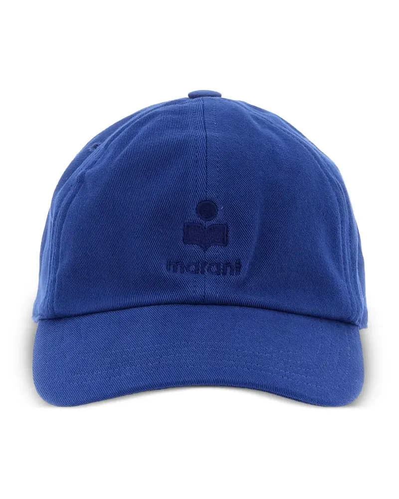 Isabel Marant Tomas embroidered-logo adjustable baseball cap - Blau Blau