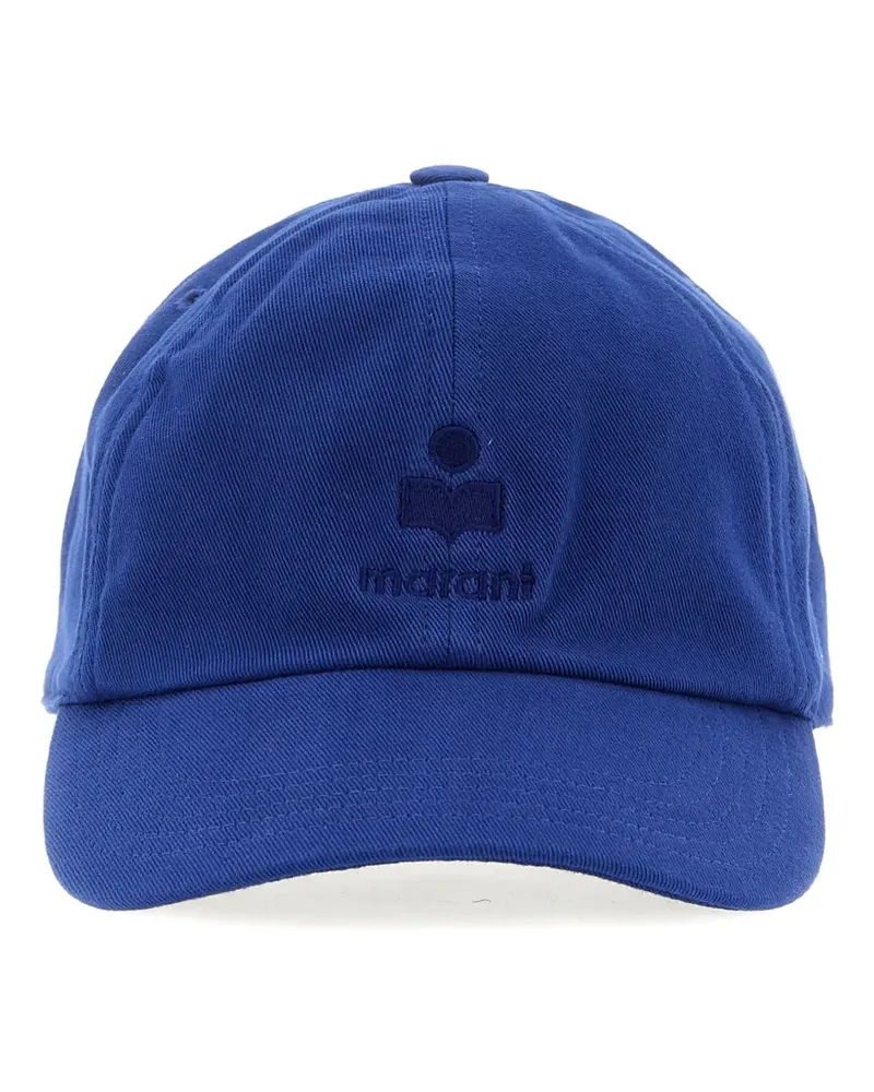 Isabel Marant Tomas embroidered-logo adjustable baseball cap - Blau Blau