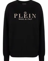 Philipp Plein Iconic Plein Sweatshirt Schwarz