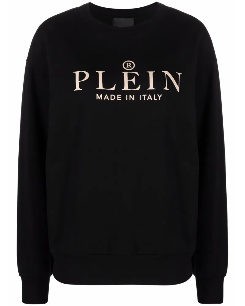 Philipp Plein Iconic Plein Sweatshirt Schwarz