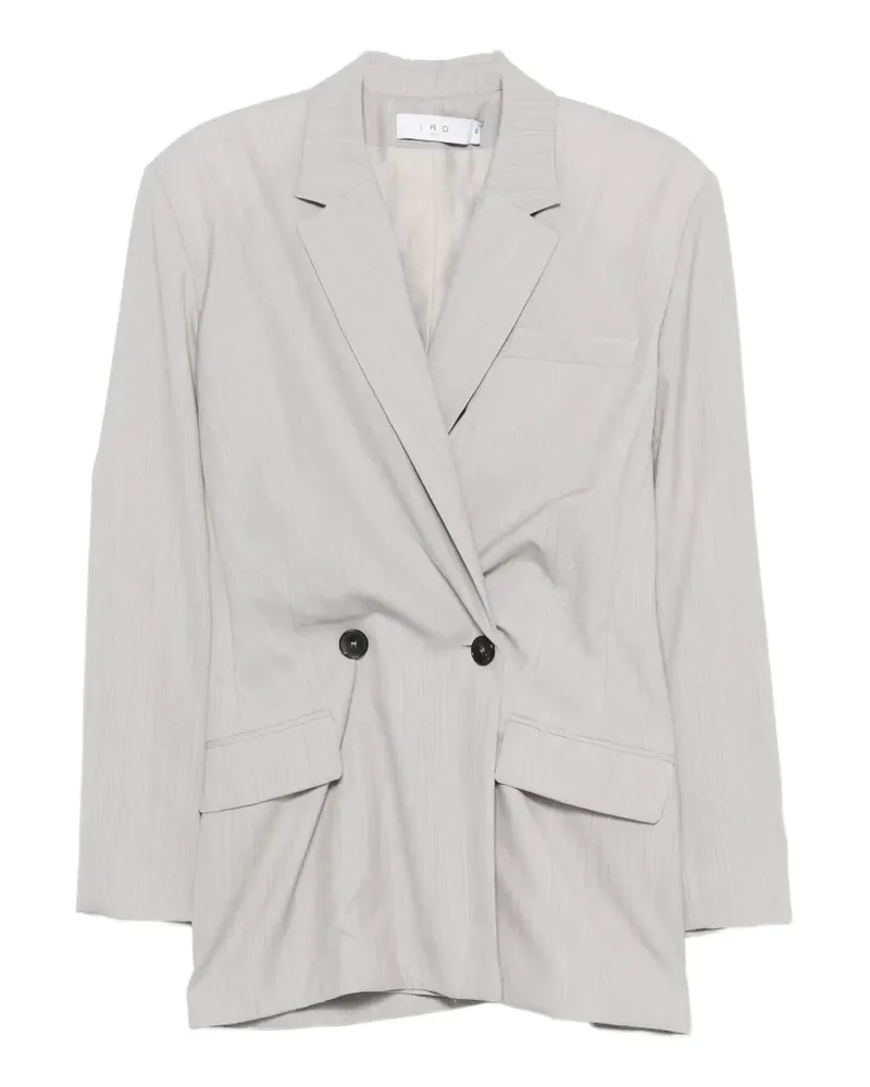 IRO Sunrise double-breasted pocket jacket - Grau Grau