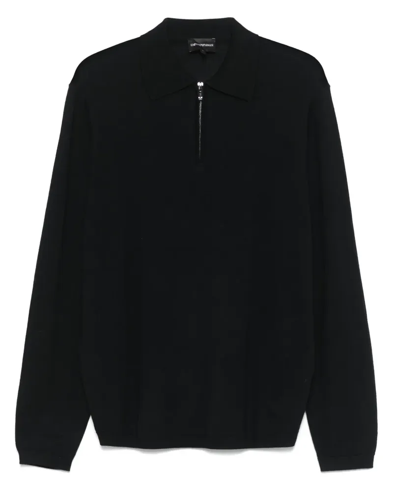 Emporio Armani Klassisches Poloshirt - Blau Blau