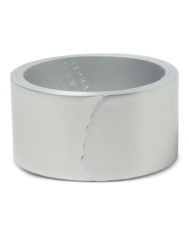 Maison Margiela Armband mit Logo - Silber Silber