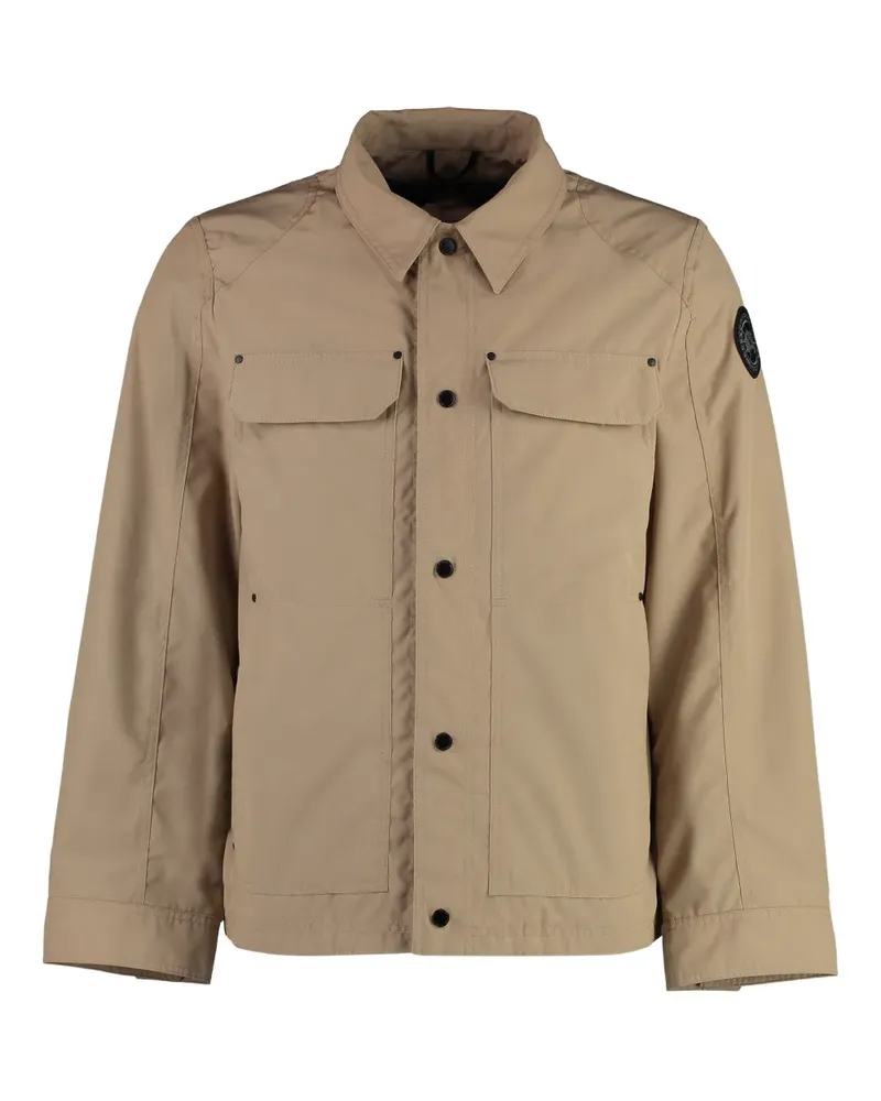 Canada Goose Burnaby Core Jacke mit Knöpfen - Nude Nude