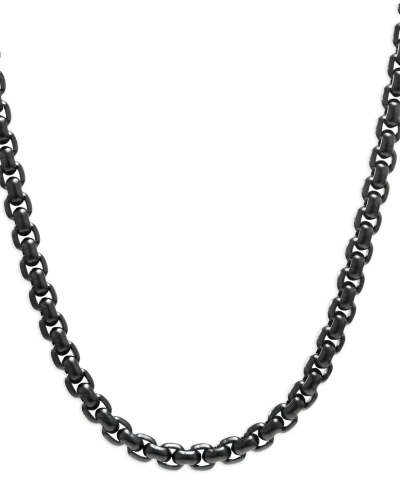 David Yurman Box Chain Halskette aus Sterlingsilber 7,3mm Silber