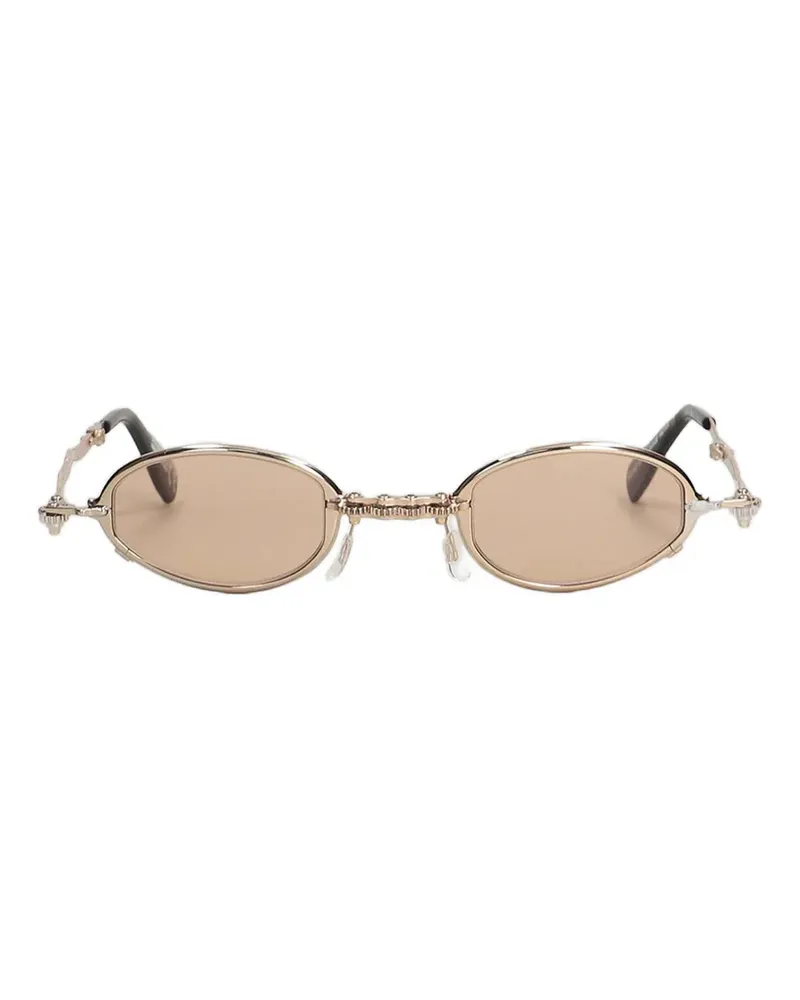 KUBORAUM H81 oval-frame sunglasses - Gold Gold