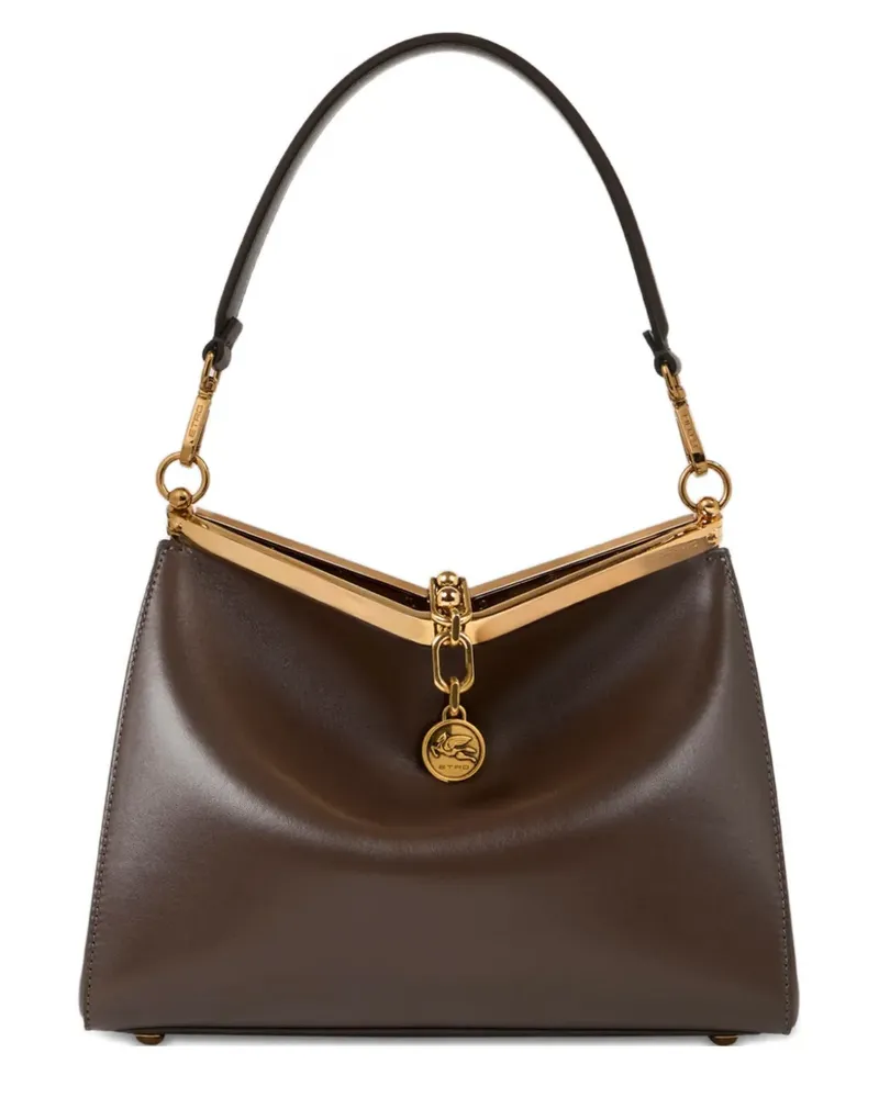 Etro Vela Schultertasche - Braun Braun