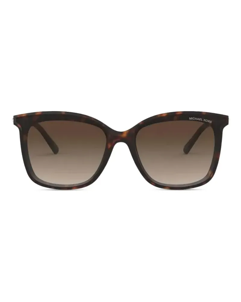 Michael Kors Zermatt square-frame sunglasses - Braun Braun