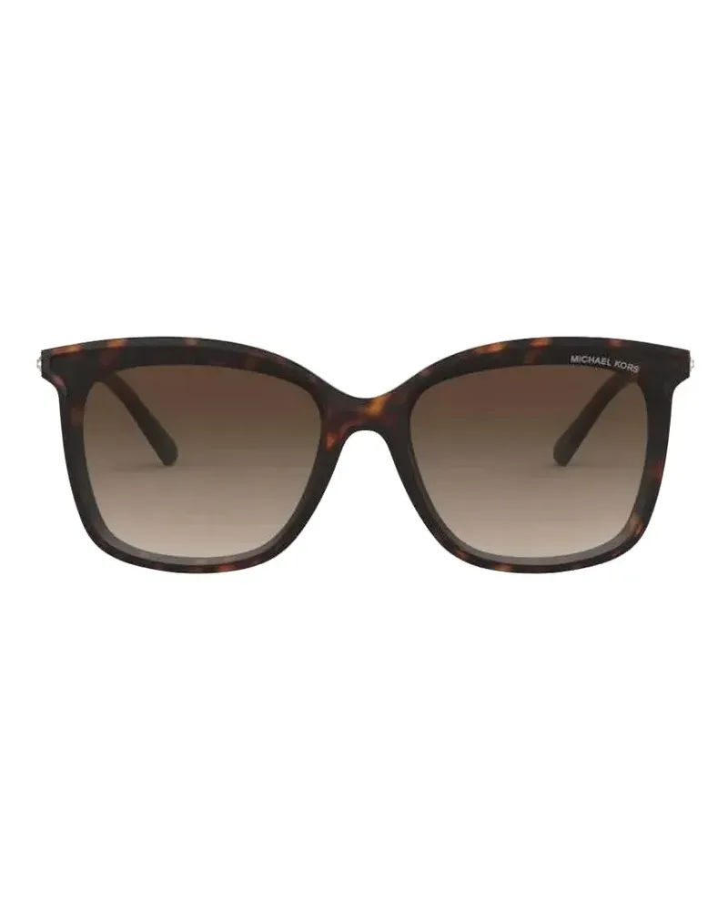 Michael Kors Zermatt square-frame sunglasses - Braun Braun
