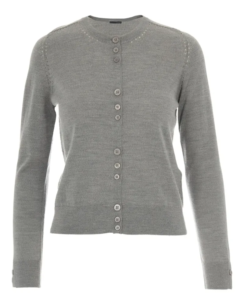 Liu Jo Cardigan mit Knopfdetail - Grau Grau
