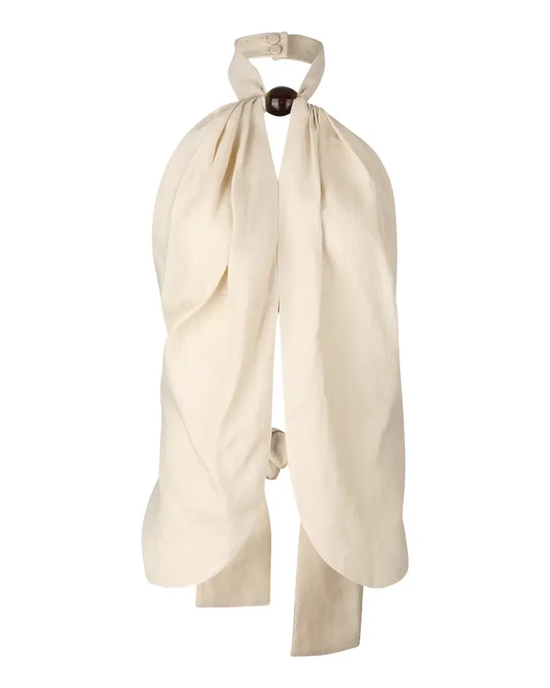 Faithfull The Brand Biba Neckholder-Top - Nude Nude