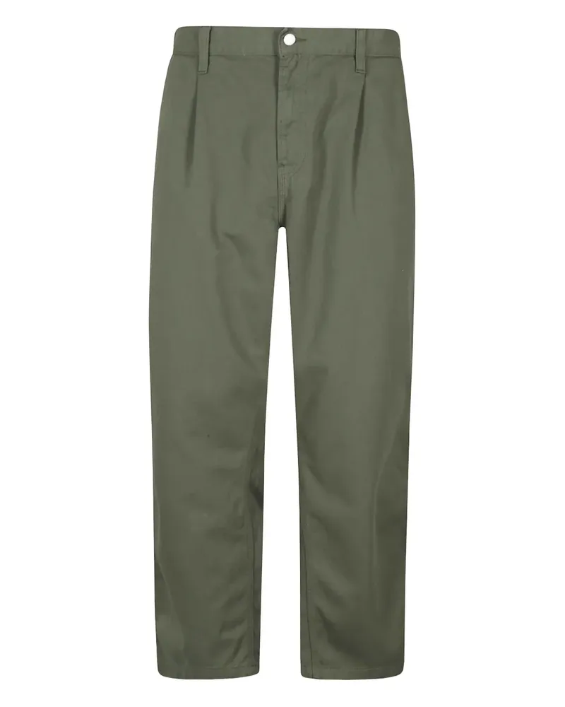 Carhartt WIP Straight-Leg-Hose mit Falten - Grün Grün