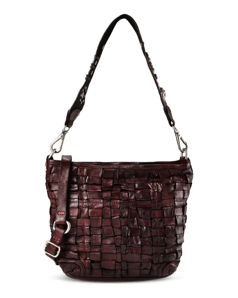 Campomaggi Beth interwoven shoulder bag - Braun Braun