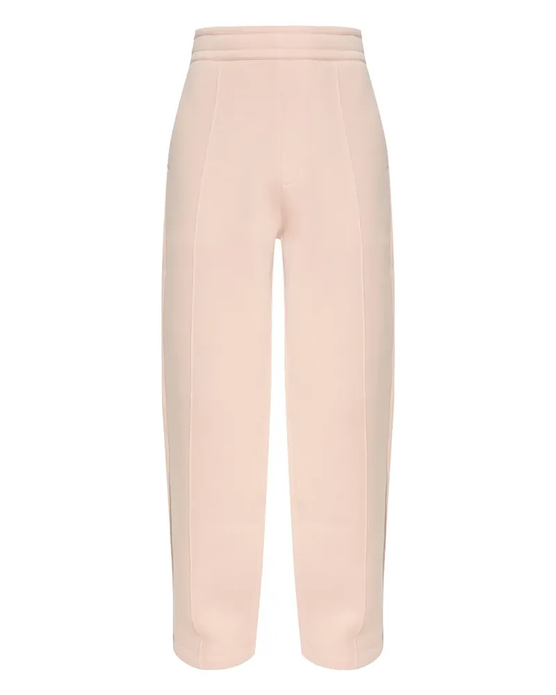 AMI Paris Jogginghose mit Herzstickerei - Rosa Rosa