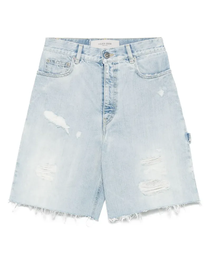 Golden Goose Klassische Jeans-Shorts - Blau Blau