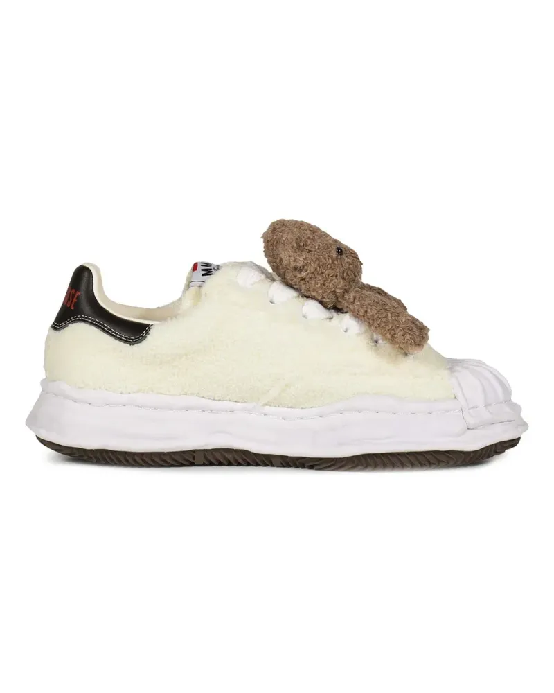MIHARAYASUHIRO x Pink House "Blakey" OG Sneakers mit Chenille-Stickerei - Nude Nude