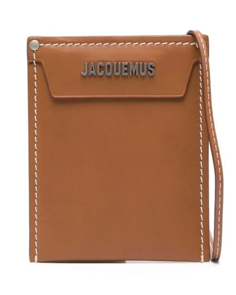 Jacquemus Meunier Portemonnaie Braun