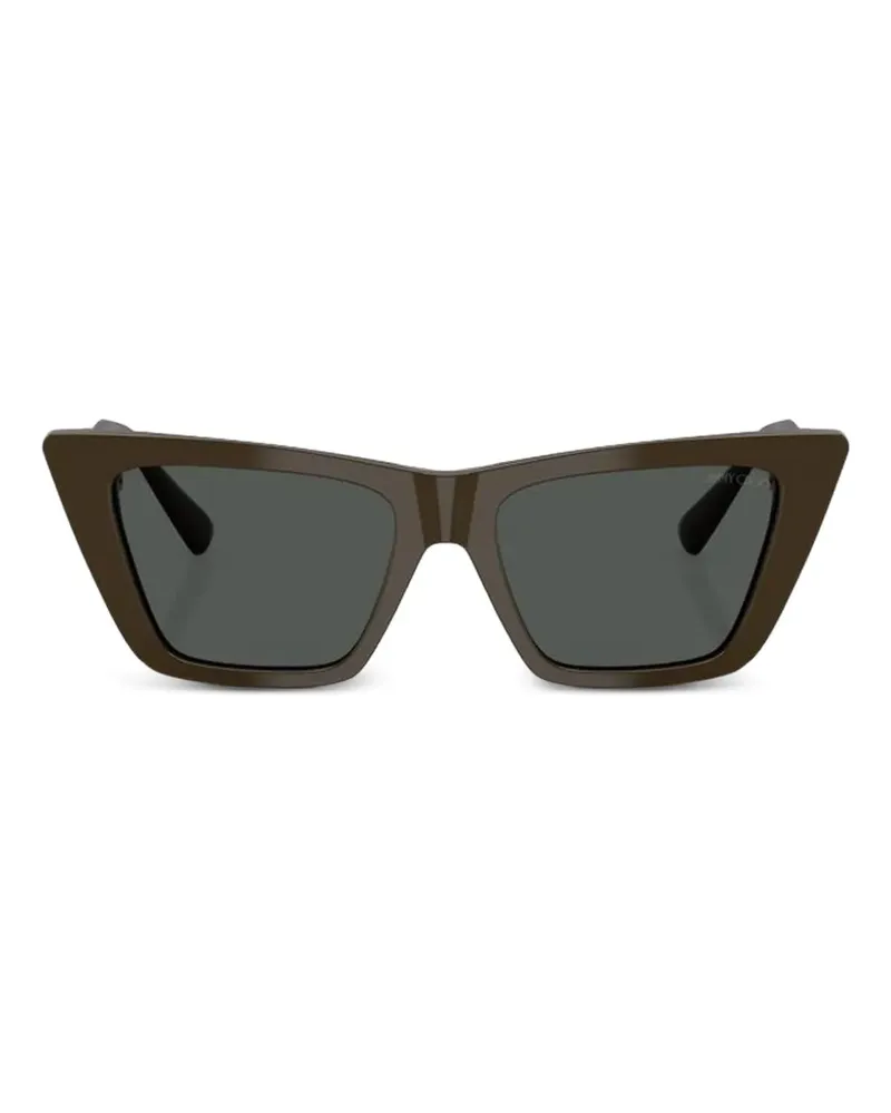 Jimmy Choo Sonnenbrille mit Cat-Eye-Gestell - Grün Grün