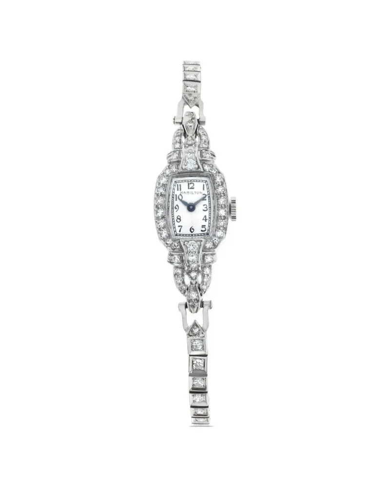 HAMILTON Pre-owned Cocktail 22mm - Weiß Weiß