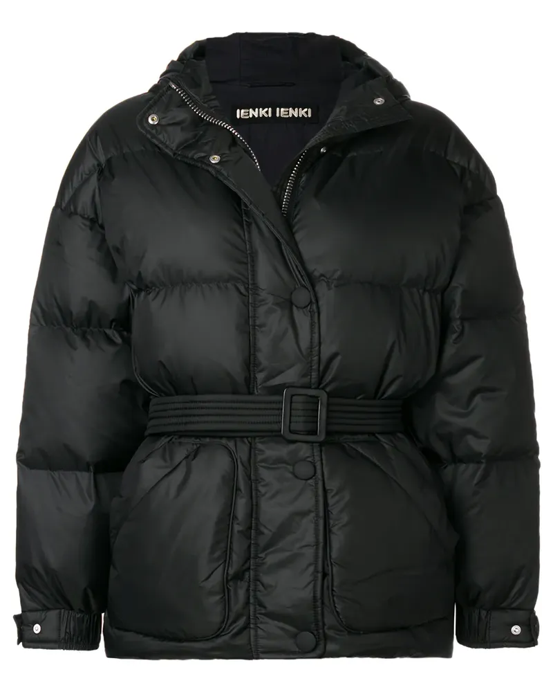 IENKI IENKI Jacke mit Gürtel - Schwarz Schwarz