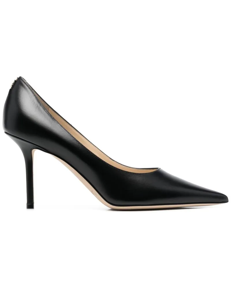 Jimmy Choo Love Pumps mit spitzer Kappe 85mm - Schwarz Schwarz