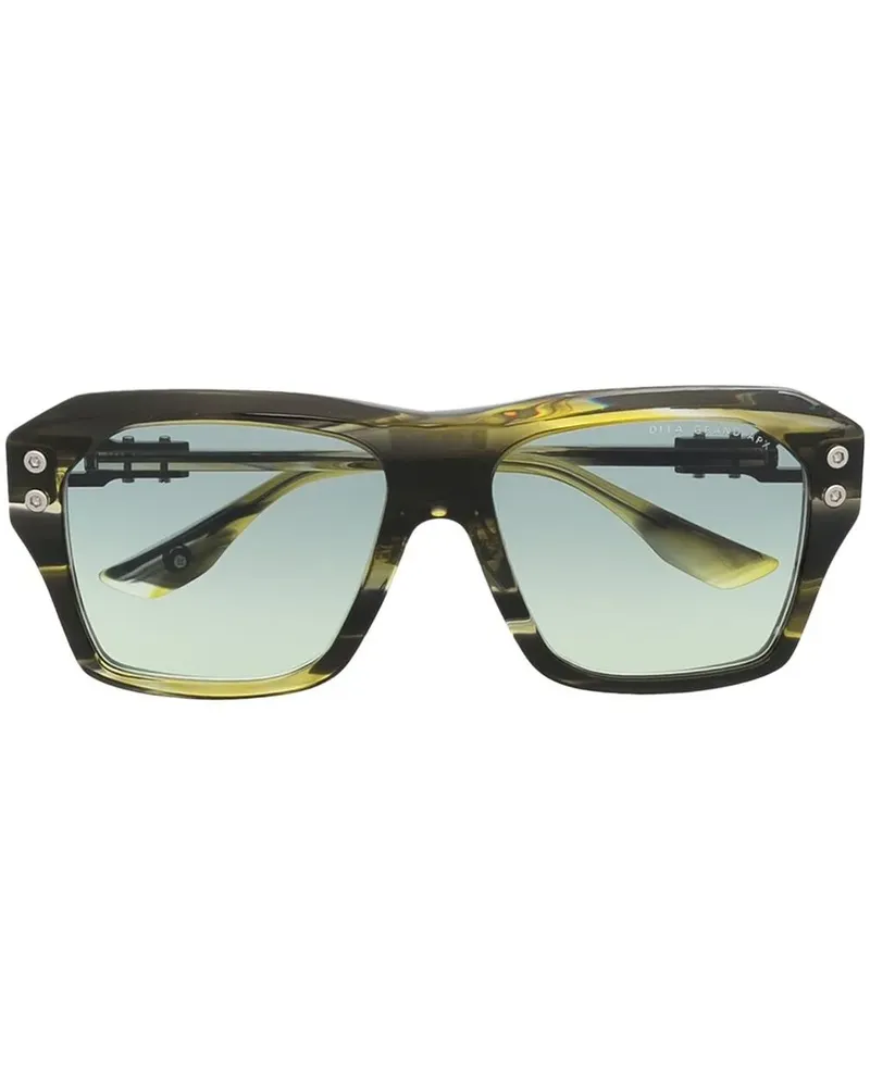 DITA Eckige Grand-APX Sonnenbrille - Grün Grün