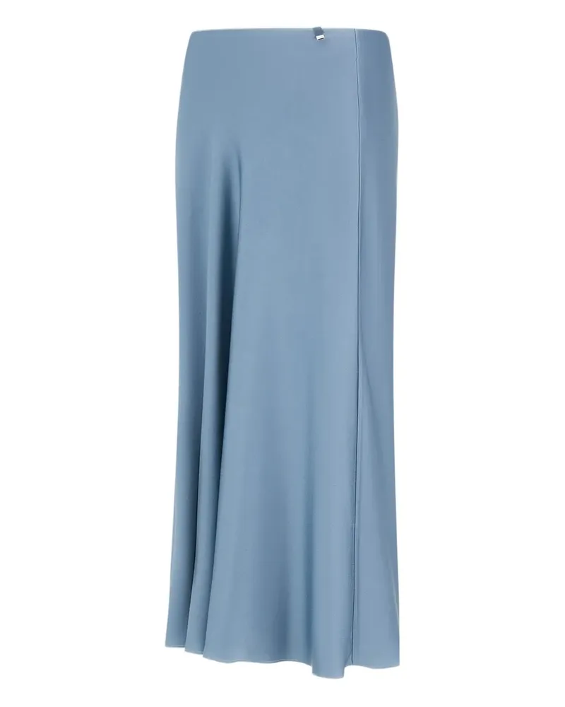 Herno Klassischer Midirock - Blau Blau