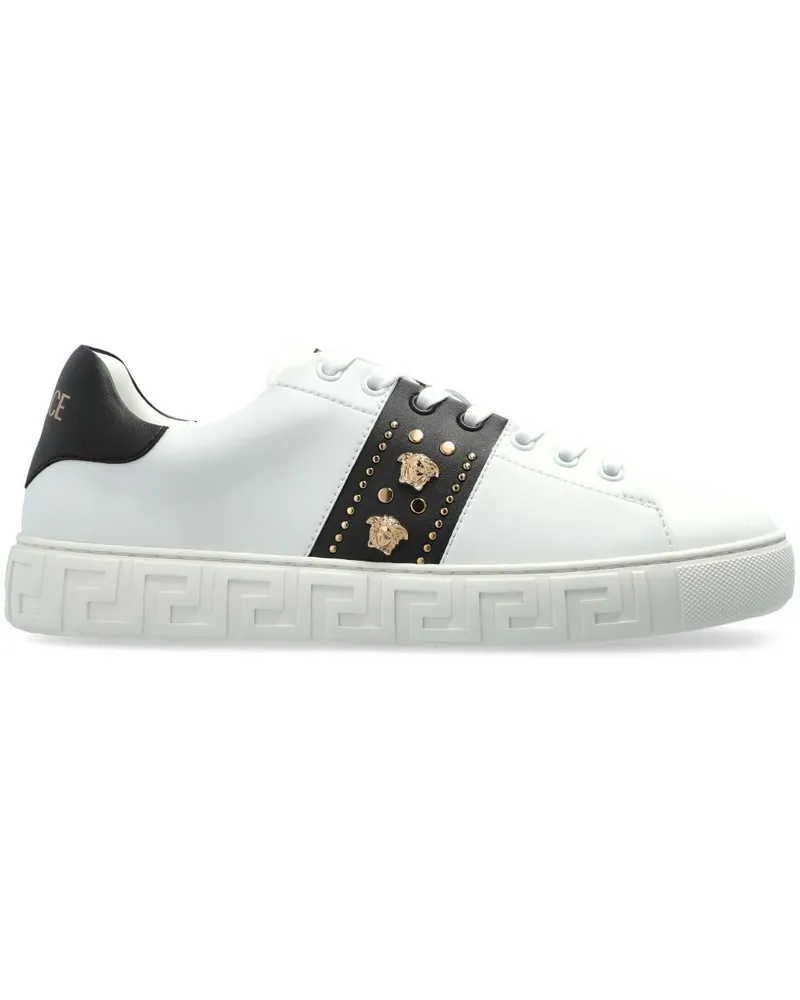 Versace Greca Sneakers - Weiß Weiß