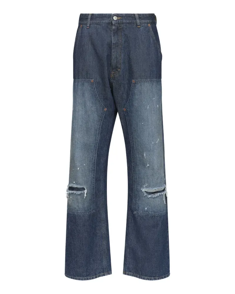 Maison Margiela straight-leg jeans - Blau Blau