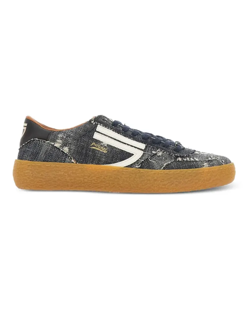 Puraai Sneakers mit ausgefransten Kanten - Blau Blau