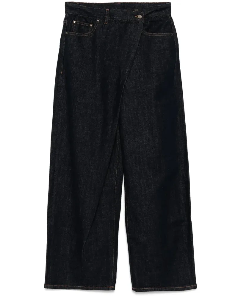 JNBY Jeans mit weitem Bein - Blau Blau