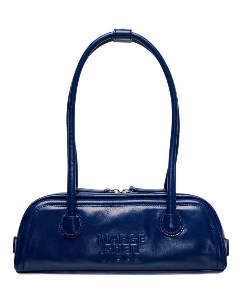 Marge Sherwood Mini Soft Boston East-West Tasche - Blau Blau