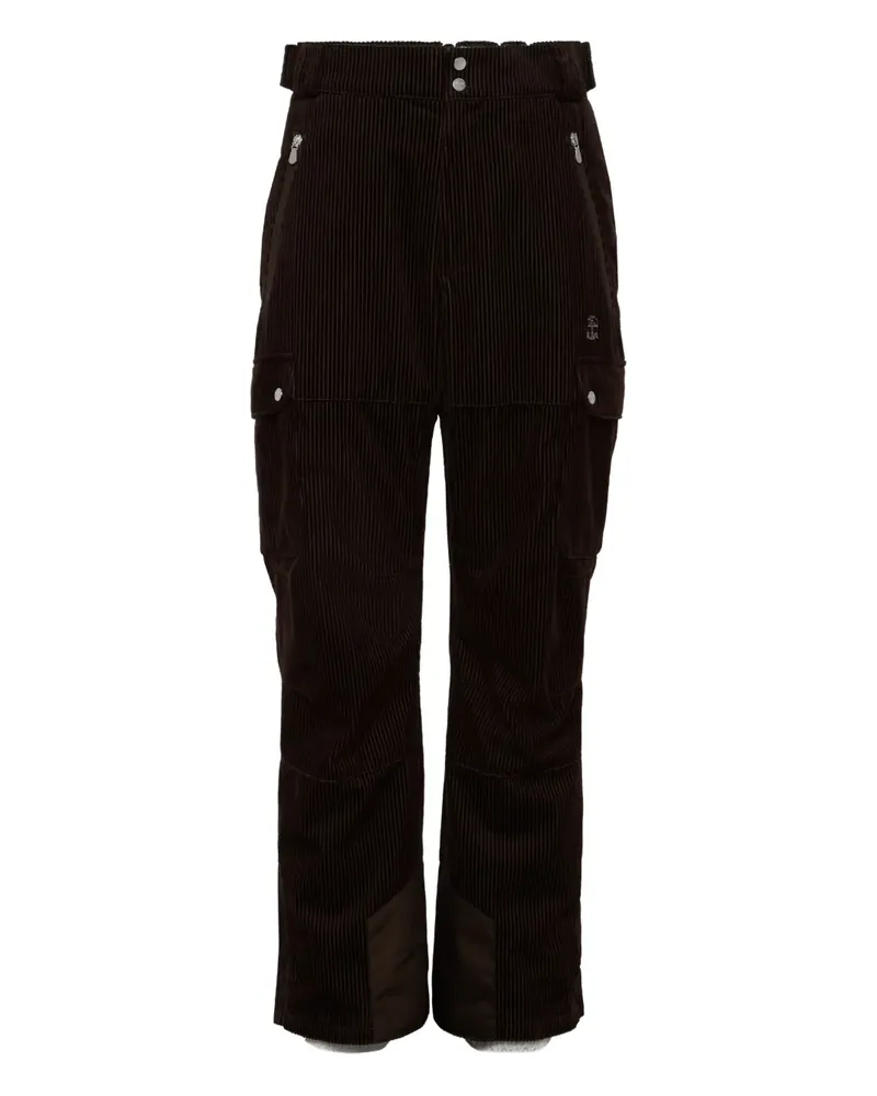 Brunello Cucinelli Mountain Cargohose aus Cord - Braun Braun